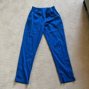 Royal blue scrub pants